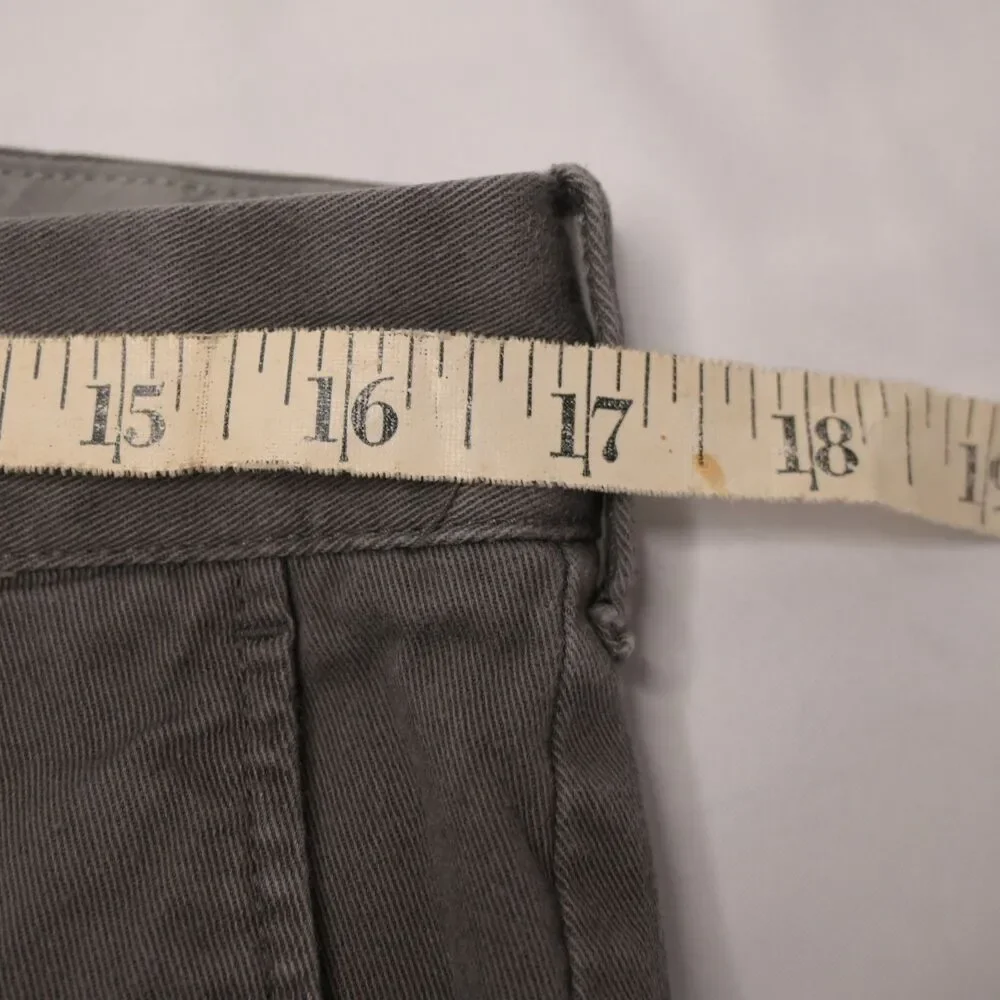 J.Crew Gray Flex‎ Slim Fit Pants Men's 32x32 Measures 34x31